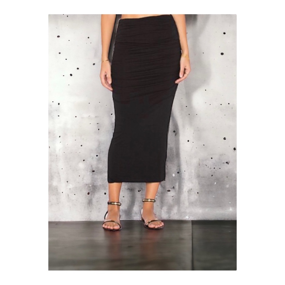 James Perse Ruched Skirt Size 0